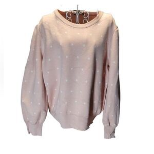 Adrianna Papell Polka Dot Sweater